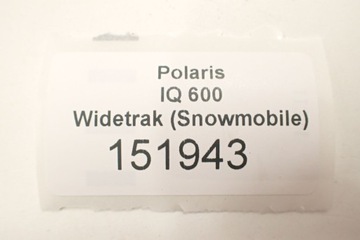 Polaris IQ 600 Widetrak Seat, 2-местный диван с подогревом