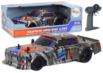 На радіокеруванні Спортивне Авто RC 1:18 Сірі Lean Toys
