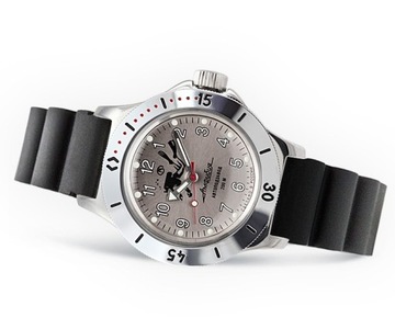 ZEGAREK VOSTOK AUTOMAT AMPHIB NUREK 120658 BLACK