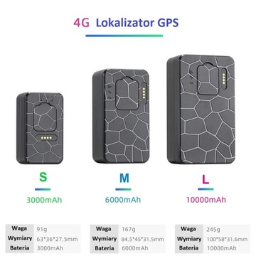4G LTE GPS-локатор 100 дней ОШИБКА МАГНИТА БЕЗ ПОДПИСКИ