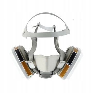 КОМПЛЕКТ Маска от газовой краски + фильтры + очки