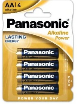 PANASONIC POWER 4x BATERIA LR6/AA ALKALICZNA BLISTER
