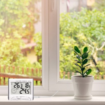 ПОГОДНАЯ СТАНЦИЯ ПОГОДА ТЕРМОМЕТР ГИГРОМЕТР ДАТЧИК ВЛАЖНОСТИ