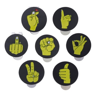 Зажим для шляпы с маркером для мяча для гольфа Стильный и 01