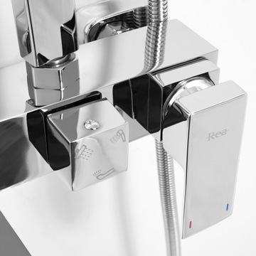 Zestaw Prysznicowy Natryskowy z wylewką NAVARO REA