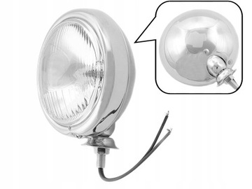 REFLEKTOR LIGHTBAR LAMPA PRZÓD 4,5 CALA CHROM E13