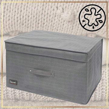 КОНТЕЙНЕР-ОРГАНИЗАТОР 40Х30Х25 СМ Елочка, ЖЕСТКИЙ, ХОРОШИЙ