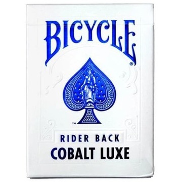Metalizowane karty do gry Bicycle MetalLuxe Cobalt