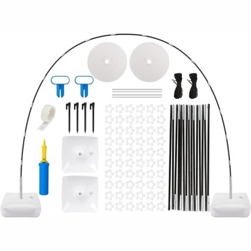 Набор гирлянд для украшения арки из воздушных шаров, многоразовый