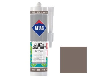 ATLAS SILIKON SILTON S 036 CIEMNOSZARY 280 ml