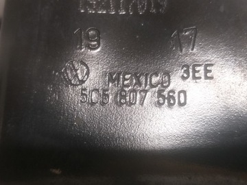 NOSNÍK NÁRAZNÍKU PŘEDNÍ VW BEETLE 5C5807560