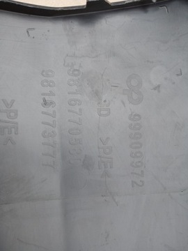 CITROEN BERLINGO IV PARTNER LEVÝ ROH NÁRAZNÍKU ZADNÍ