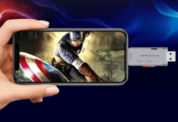 Устройство чтения карт памяти SD MicroSD TF Pendrive USB 3.0 Адаптер USB-C OTG 5 Гбит/с