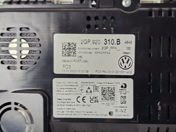 PŘÍSTROJOVÁ DESKA BUDÍK BUDÍKY DISPLEJ VIRTUAL VW POLO VI FACELIFT TAIGO 2GP920310B