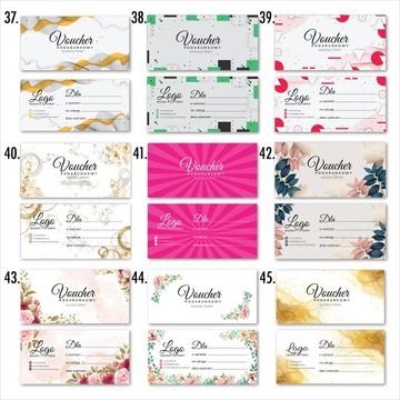 ВАУЧЕР CREATOR DL ПОДАРОЧНЫЙ ГОТОВЫЙ ДИЗАЙН 60 ШТ.