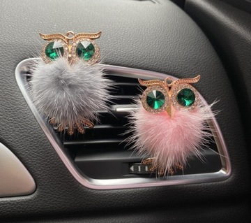 АРОМАТИЧЕСКОЕ УКРАШЕНИЕ ДЛЯ АВТОМОБИЛЯ АЛМАЗНАЯ СОВА ПОДАРОК