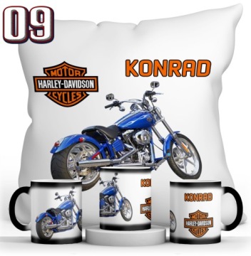 НАБОР HARLEY DAVIDSON MAGIC КРУЖКА + ПОДУШКИ