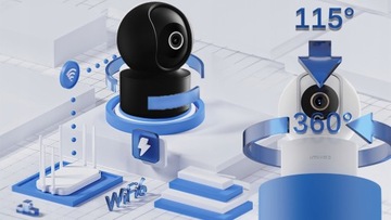 IMILAB C22 IP PTZ-КАМЕРА ЭЛЕКТРОННОГО МОНИТОРИНГА + карта 64 ГБ