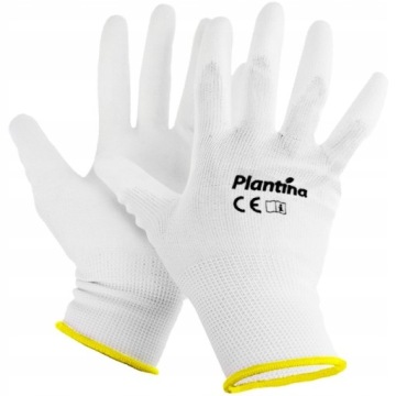 ЗАЩИТНЫЕ ПЕРЧАТКИ, ПЕРЧАТКИ ЖЕНСКИЕ БЕЛЫЕ САДОВОДЧЕСКИЕ РАБОЧИЕ - РАЗМЕР XS. 6