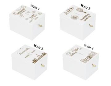 ДЕРЕВЯННАЯ копилка ПОДАРОК ​​ДЕТЯМ XXL БЕЛАЯ