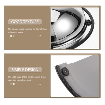 ЗЕРКАЛО БЕЗОПАСНОСТИ, ШИРОКОУГОЛЬНОЕ АКРИЛОВОЕ КОНВЕГЕНЦИОННОЕ