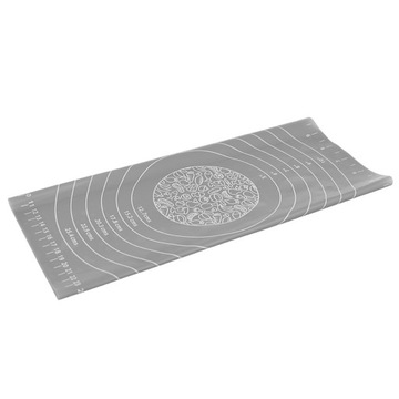 STOLNICA SILIKONOWA MATA KUCHENNA PODKŁADKA DO CIASTA Z MIARKĄ 30X40 CM