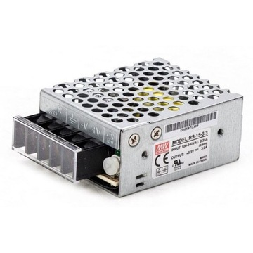 Zasilacz Mean Well RS-15-3.3 3,3V 3A 9,9W