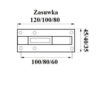 ЗАЩЕЛКА 80, ПРЯМАЯ ИЗОГНУТАЯ, ЖЕЛТЫЙ ЦИНК