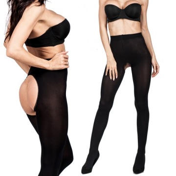 Чувственные колготки с дырочкой SEXY LINE