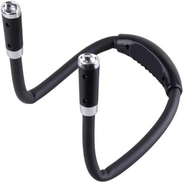 Светодиодный шейный светильник на батарейках для чтения книг, аккумуляторная мастерская