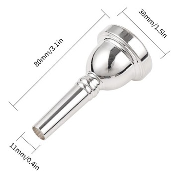 Мундштук для альтового тромбона (6 1/2AL), серебро