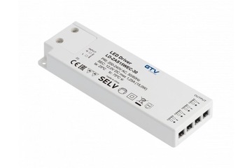 ZASILACZ LED SLIM EASY CLICK 15W Z PRZEWODEM GTV