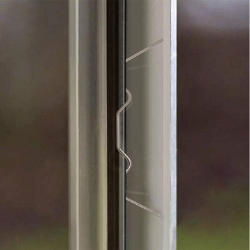 ЗАЖИМ ДЛЯ ТЕПЛИЦЫ, ДЕРЖАТЕЛИ ДЛЯ СТЕКЛА, Z-ЗАЖИМ, ЗАЖИМЫ ДЛЯ СТЕКЛА, С ПРОВОДОМ