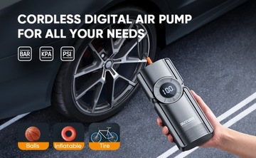 BUTURE Jump Starter, Стартерный аккумулятор, портативный, 150PSI, 2500A