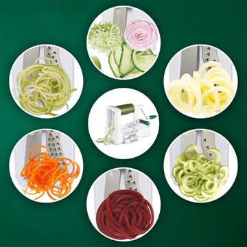 СПИРАЛЬНАЯ ТЕРКА-РЕЗКА ДЛЯ ОВОЩЕЙ