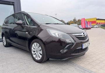 Opel Zafira C Tourer 1.6 CDTI ECOTEC 136KM 2014 Opel Zafira bezwypadek1wlascicielorg lakierBIZNES EDITIONbordo perlajak no, zdjęcie 1