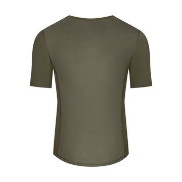 T-shirt męski bambus wełna MERINO WOOL khaki M