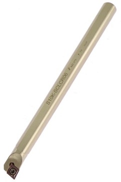 ТОКАРНЫЙ НОЖ S10K SCLCR 06 + 3 ПЛАСТИНЫ CCMT 060204 РАСТОЧНАЯ ОПРАВКА 10 мм FI 10