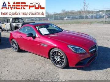 Mercedes SLC 2020 Mercedes-Benz SLC 2020 Mercedes-Benz SLC SLC 300 Roadster 2.0 Benzyna 241KM