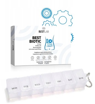 BEST LAB BESTBIOTIC PROBIOTYK 30 kapsułek + GRATIS