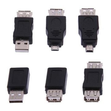 12 шт./компл. адаптер Micro-USB 2.0 USB OTG для