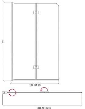 Wanna 160x70 + obudowa pod PŁYTKI + parawan czarny