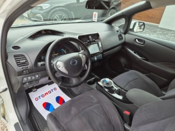Nissan Leaf I Hatchback 5d Facelifting Elektryczny 109KM 2016 Nissan Leaf Sliczny Bialy elektryk 30KWH 149tys km Navi, kamera, automat f, zdjęcie 15