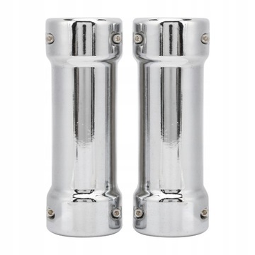 2 шт. Мотоциклетные дорожные фонари хром.