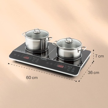 VariCook Slim 3500 Вт двойная индукционная варочная панель