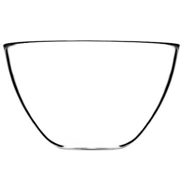 САЛАТНИЦА СТЕКЛЯННАЯ ЧАША ДЛЯ ФРУКТОВОГО САЛАТА 17СМ