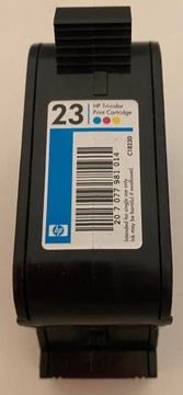 ЧЕРНИЛА HP CARTRIDGE, 23 ЦВЕТА C1823D, ОРИГИНАЛ, ПУСТОЙ