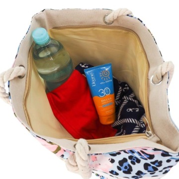 БОЛЬШАЯ ПЛЯЖНАЯ СУМКА-ШОППЕР, НА МОЛНИИ, ГОРОДСКАЯ, СЕМЕЙНАЯ