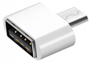 Adapter gniazdo USB - wtyk microUSB mini / 2335