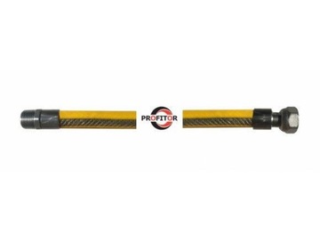 WĄŻ PRZEWÓD DO GAZU KUCHENKI 150CM 1/2X1/2 GW/GZ